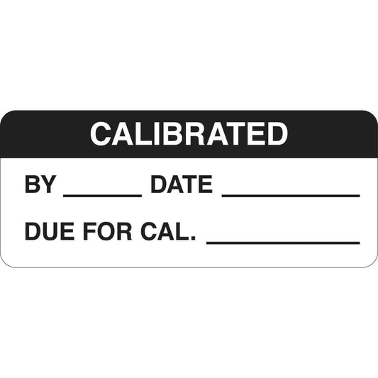 B747 5/8"X1-1/2" BLK/WHT CALIBRATED