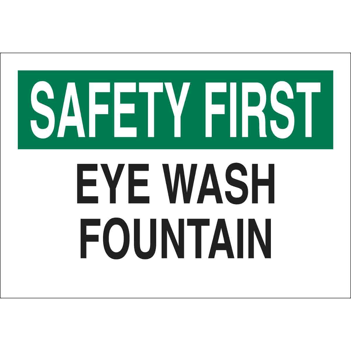 B302-10X14-WK-O-SAF-EYE WASH FOUNTAIN