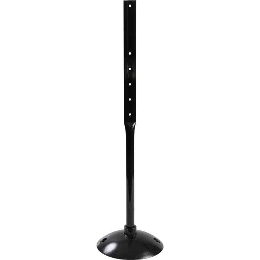 17" IRON SIGN BASE & 48" POST KIT BLACK