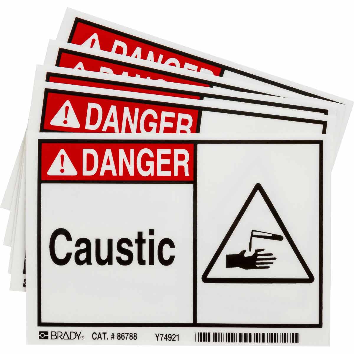 B302-3.5X5-WK-AL-5/PK--CAUSTIC