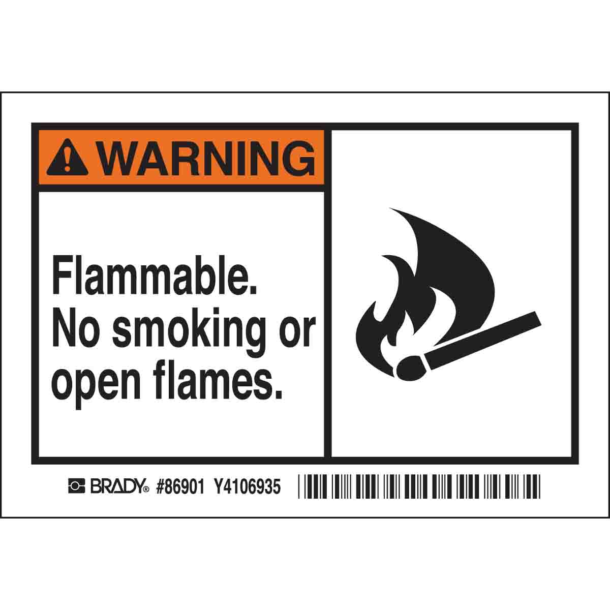 B302-3.5X5-WK-AL-5/PK--FLAMMABLE. NO SM