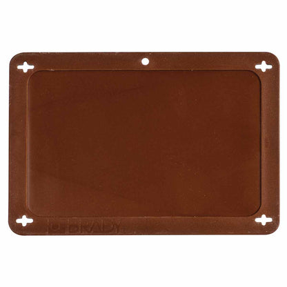 Blank Valve Tags 3.2in H x 4.7in W BR