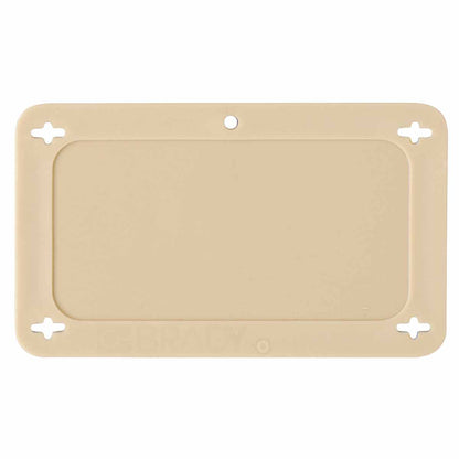 Blank Valve Tags 2.2in H x 3.7in W Tan