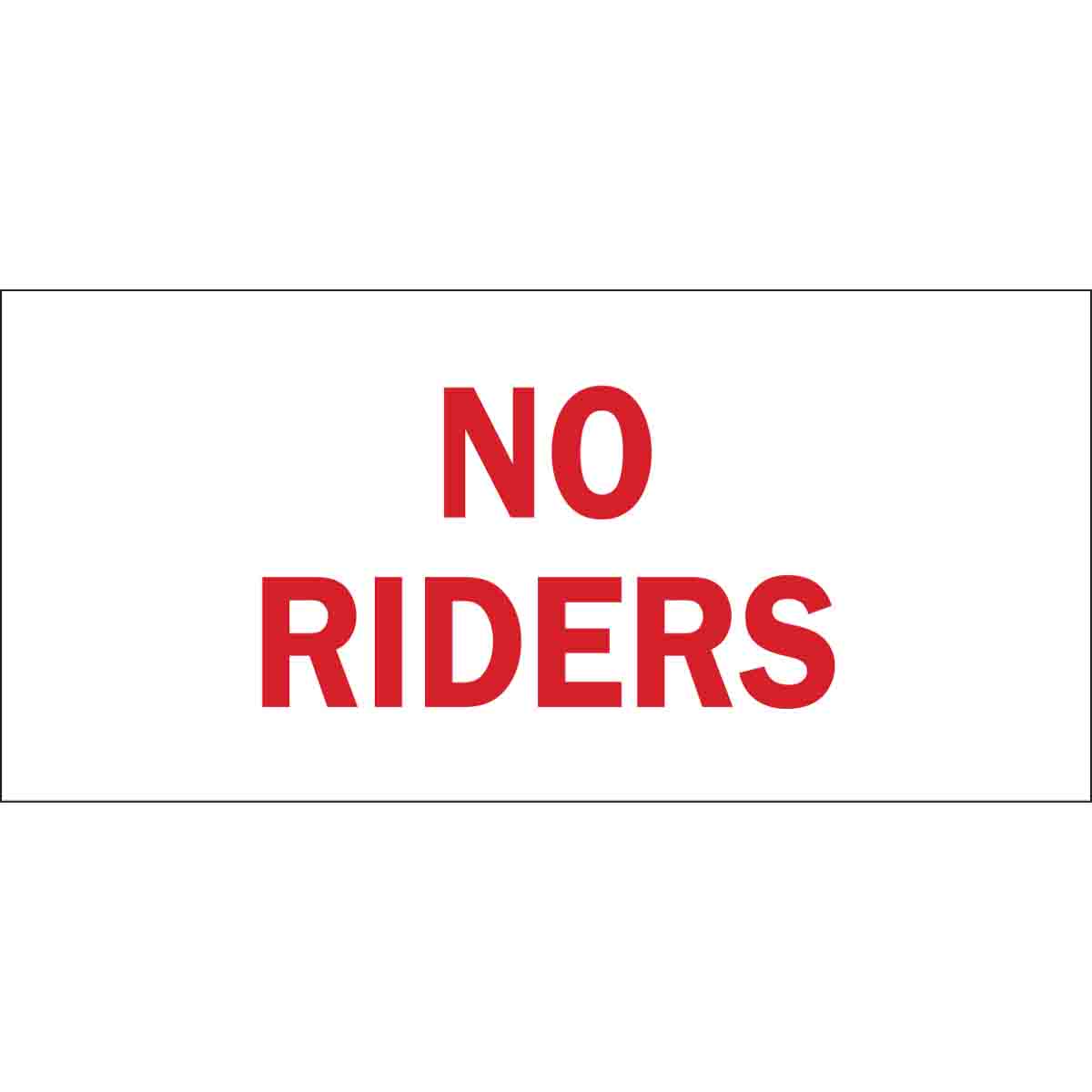 B302-3.5X5-WR-T-TRAFFIC SIGN: INDUSTRIA