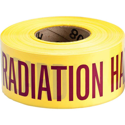RADIATION HAZ BARRICADE TAPE 3X200FT
