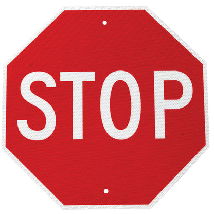 PREMIUM STOP SIGN 18X18