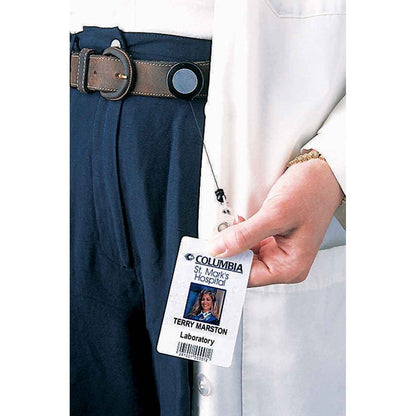 ECONOMY RETRACTOR/ROUNDSLIDE/BLACK