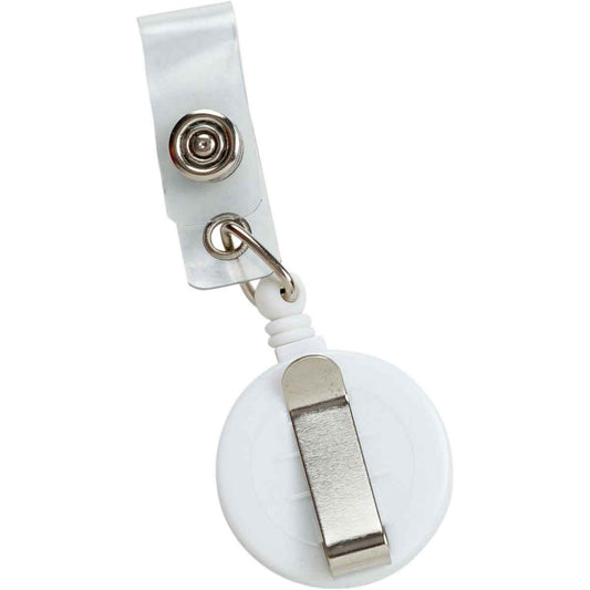 ECONOMY RETRACTOR/ROUNDSLIDE/WHITE