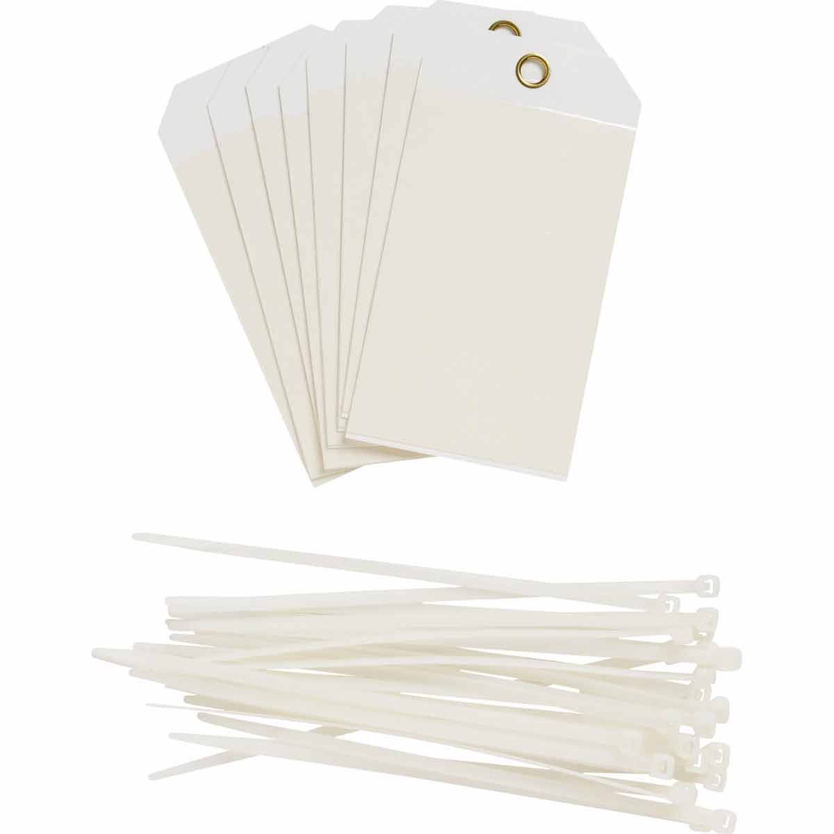 Blank Tags 5.75 in H x 3 in W WT 10/PK