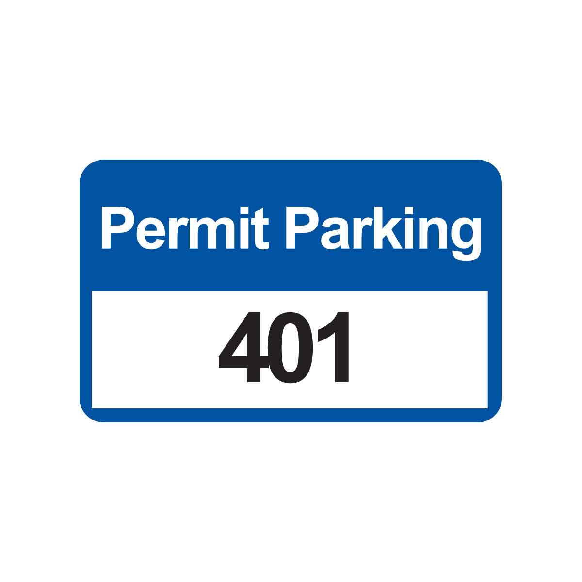 BUMPER TAGS, 401-500, BLUE