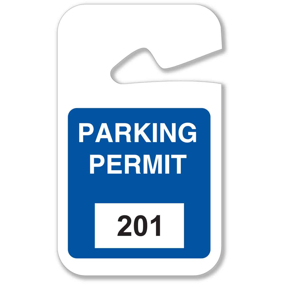 201 - 300, BLUE HANGING TAG