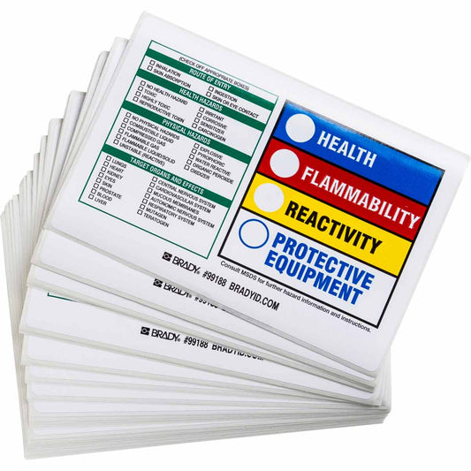 B235,4X5.875", HMIG ORGAN LABEL, 100/PKG