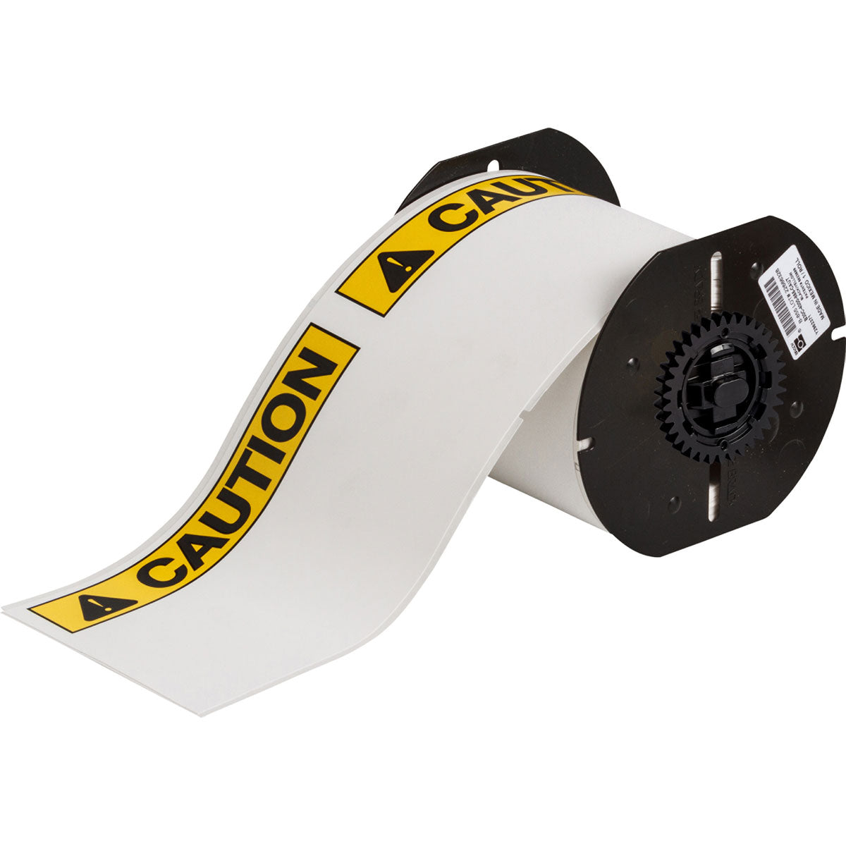 Lbl CAUTION Polyester 4 x 6.25 100/RL