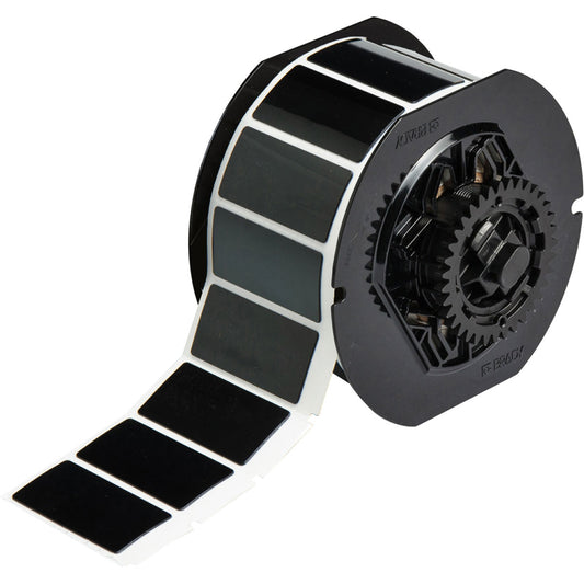 Label Polyester 1in x 2in BK 300/RL