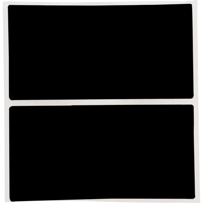 Label Polyester 2in x 4in BK 500/RL