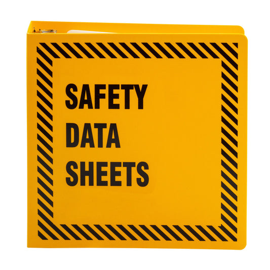 2-1/2 INCH YELLOW MSDS BINDER