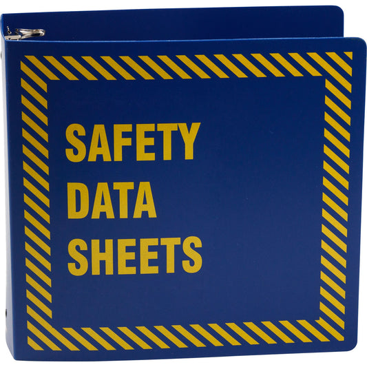 PRINZING 3 INCH BLUE MSDS BINDER