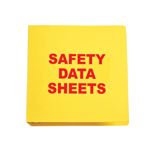 MSDS 2.5" BINDER W/INSERTS