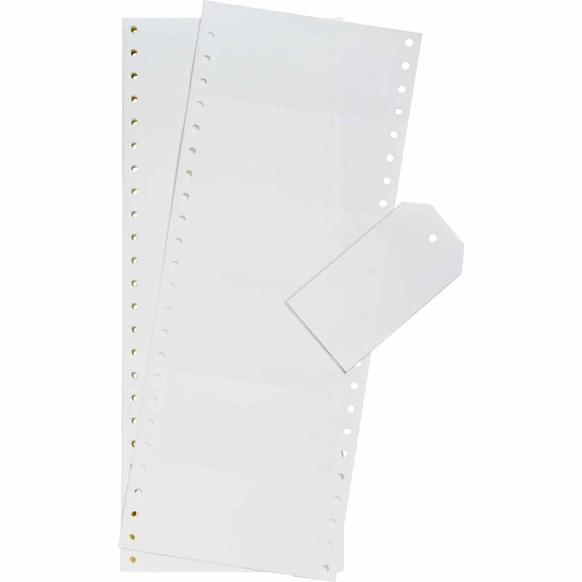 Tag Polyethylene 4in x 3.75in 100/RL