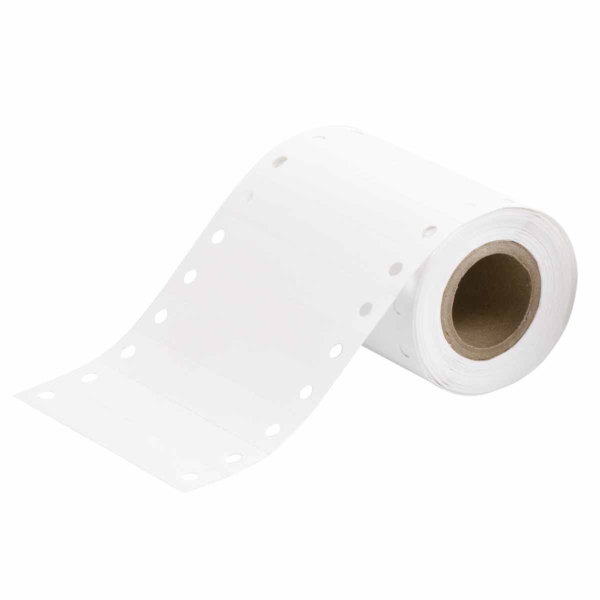 Tags Polyester 0.5in H x 3in W WT 500/RL