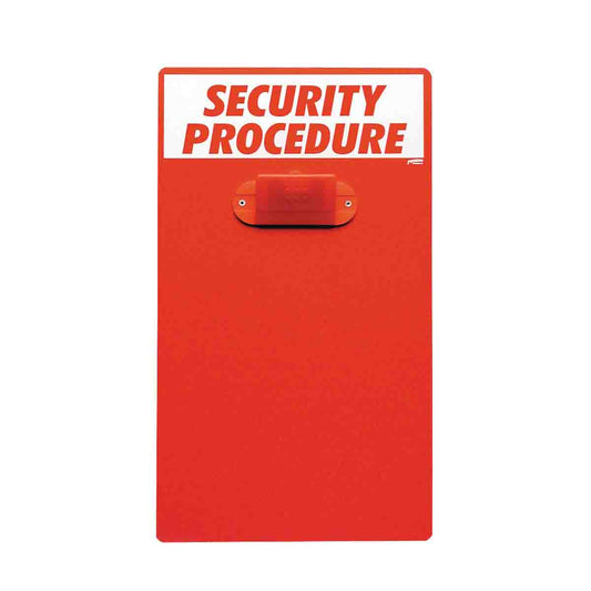 SECURITY PROCEDURE CLIPBOAR