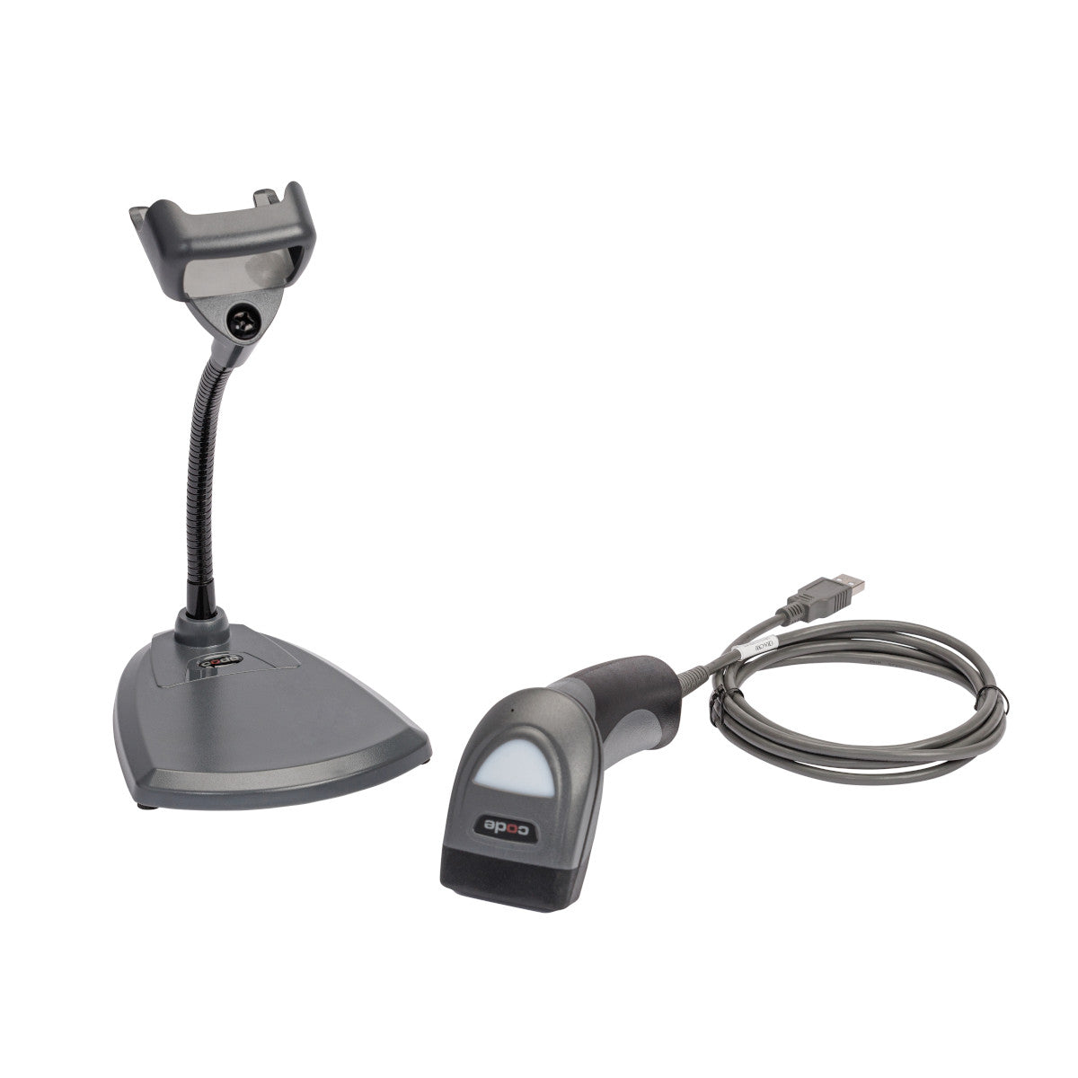 CR1500 Handheld Barcode Scanner w/Stand