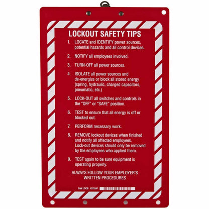 LOCKOUT CLIPBOARD