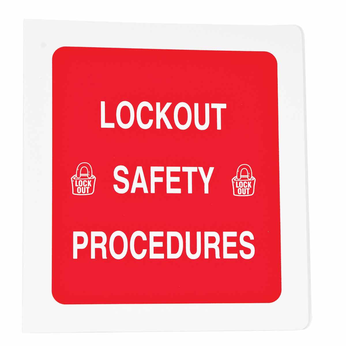 PRINZING LOCKOUT SAFETY BINDER