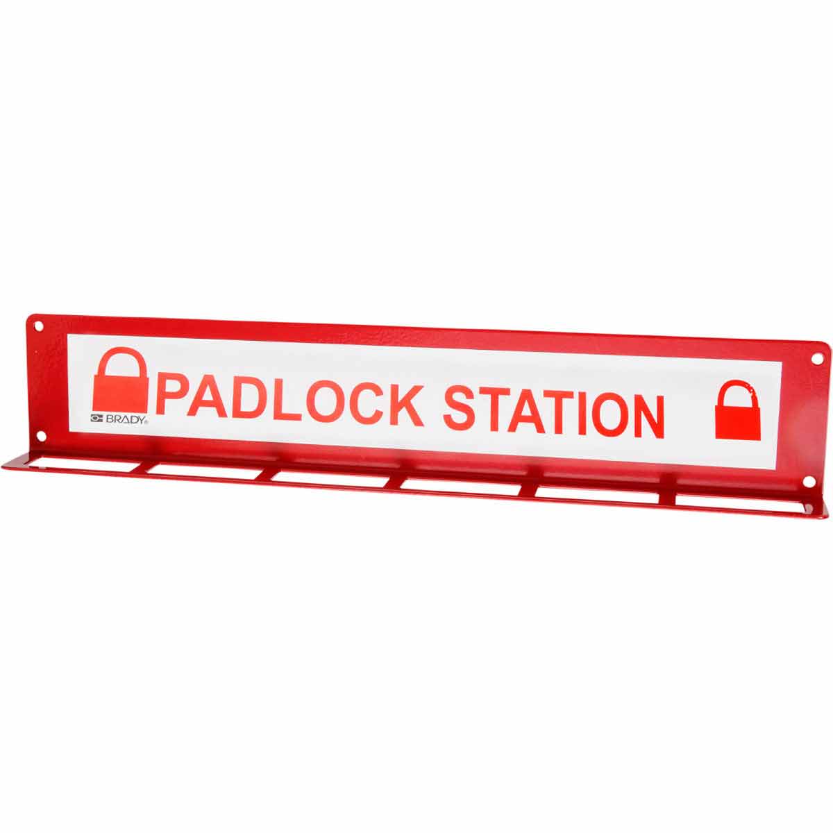 Large Padlock Station Holds 24 Padlocks