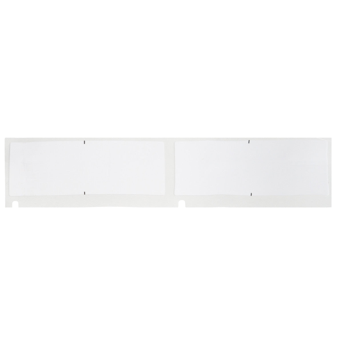 Nylon Lbls 2.25"H x 1"W BK/WT RL/90