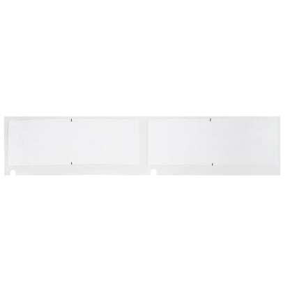 Nylon Lbls 2.25"H x 1"W BK/WT RL/90