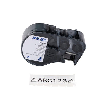 Polyprop Label 1 in W x 25 ft L