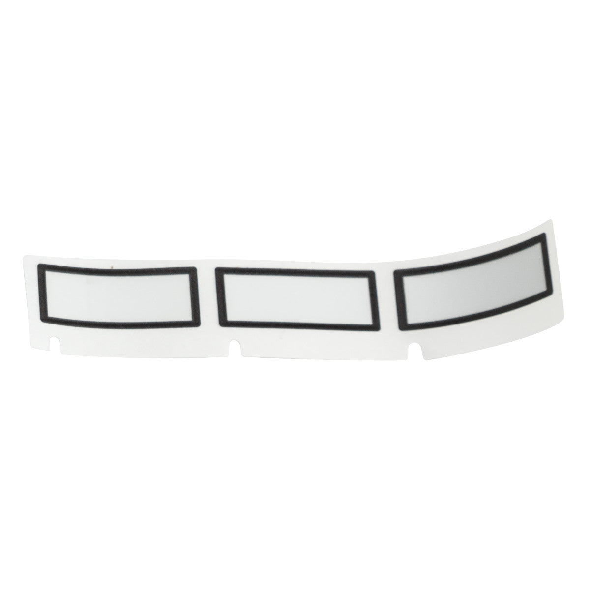 Metallized Lbl 1.13x0.5 BK on LTGR RL239