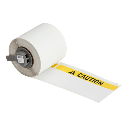 Label 1.9" x 4" Vinyl CAUTION RL/100