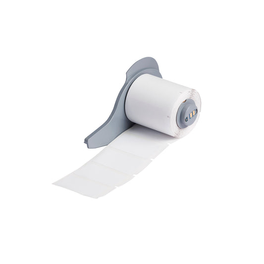 Permanent Vinyl Labels 1in x 1.9in White