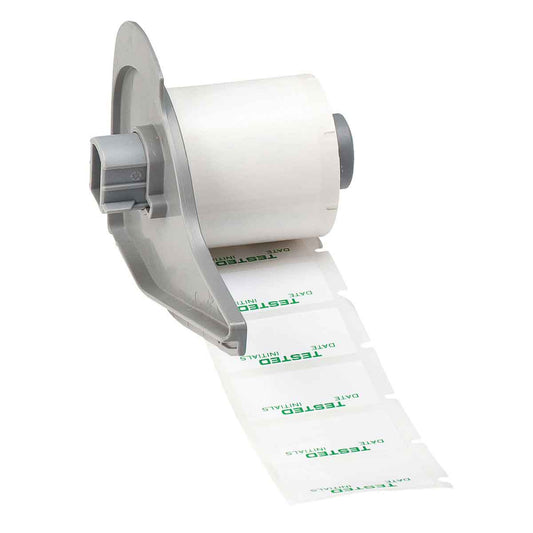 Label 0.75 x 1.5 Polyester TEST RL/250