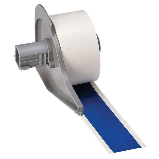 Label 1" x 50' Polyester BL RL/1