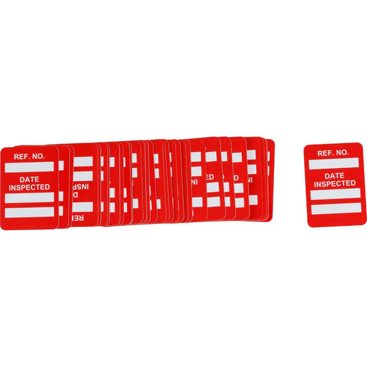 MICROTAG,DATE INSPECTED,1.75X1.25,RED