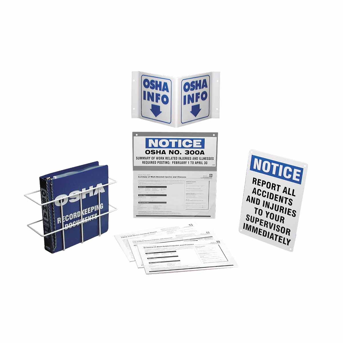 PRINZING OSHA 300 RECORD KEEPING SET