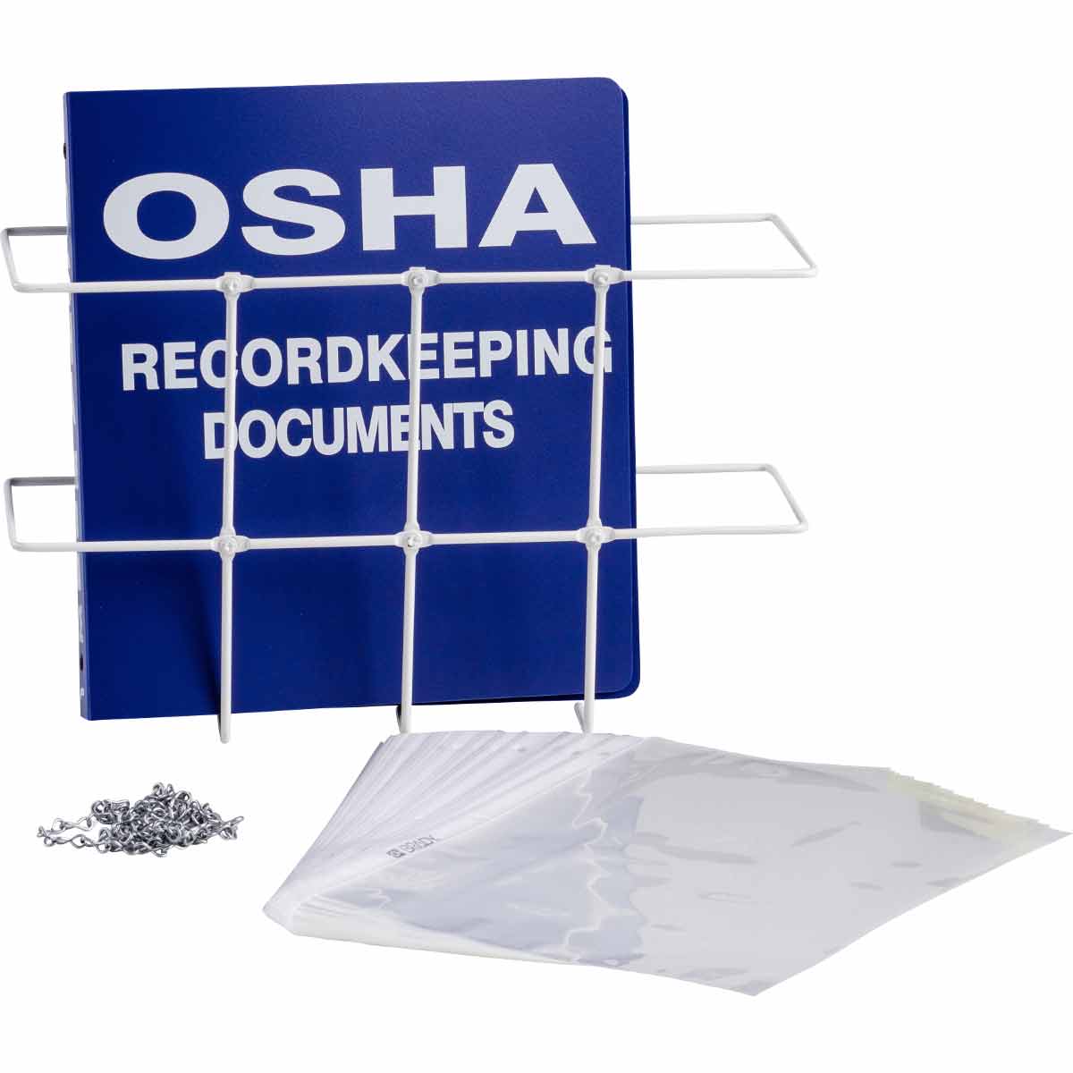 PRINZING OSHA 300 BINDER & RACK