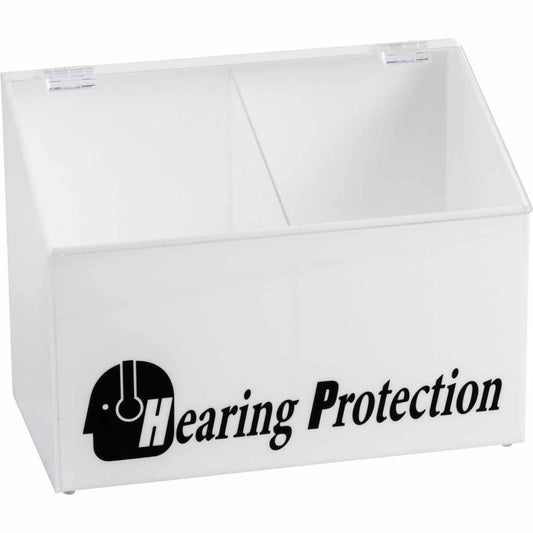 DIVIDED HEARING PROTECTION DISPENSER