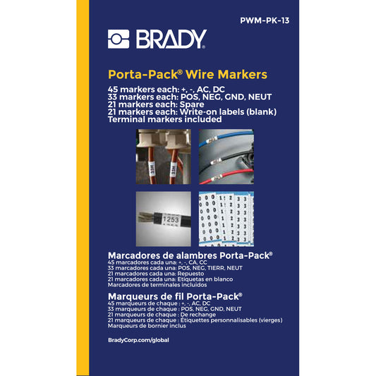 Porta PK Wire Marker Refill Combo 13