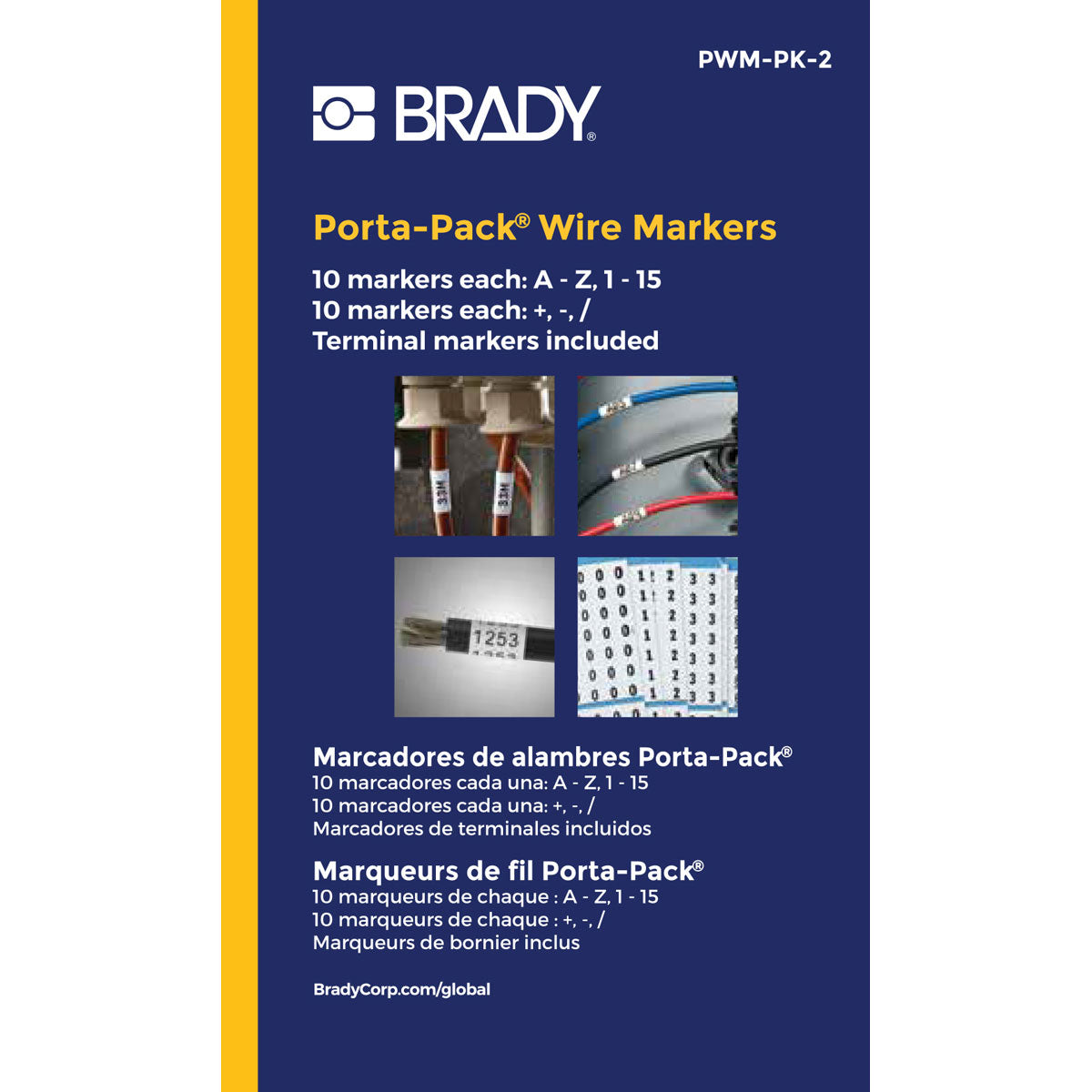 Porta PK Wire Marker Refill Combo 2