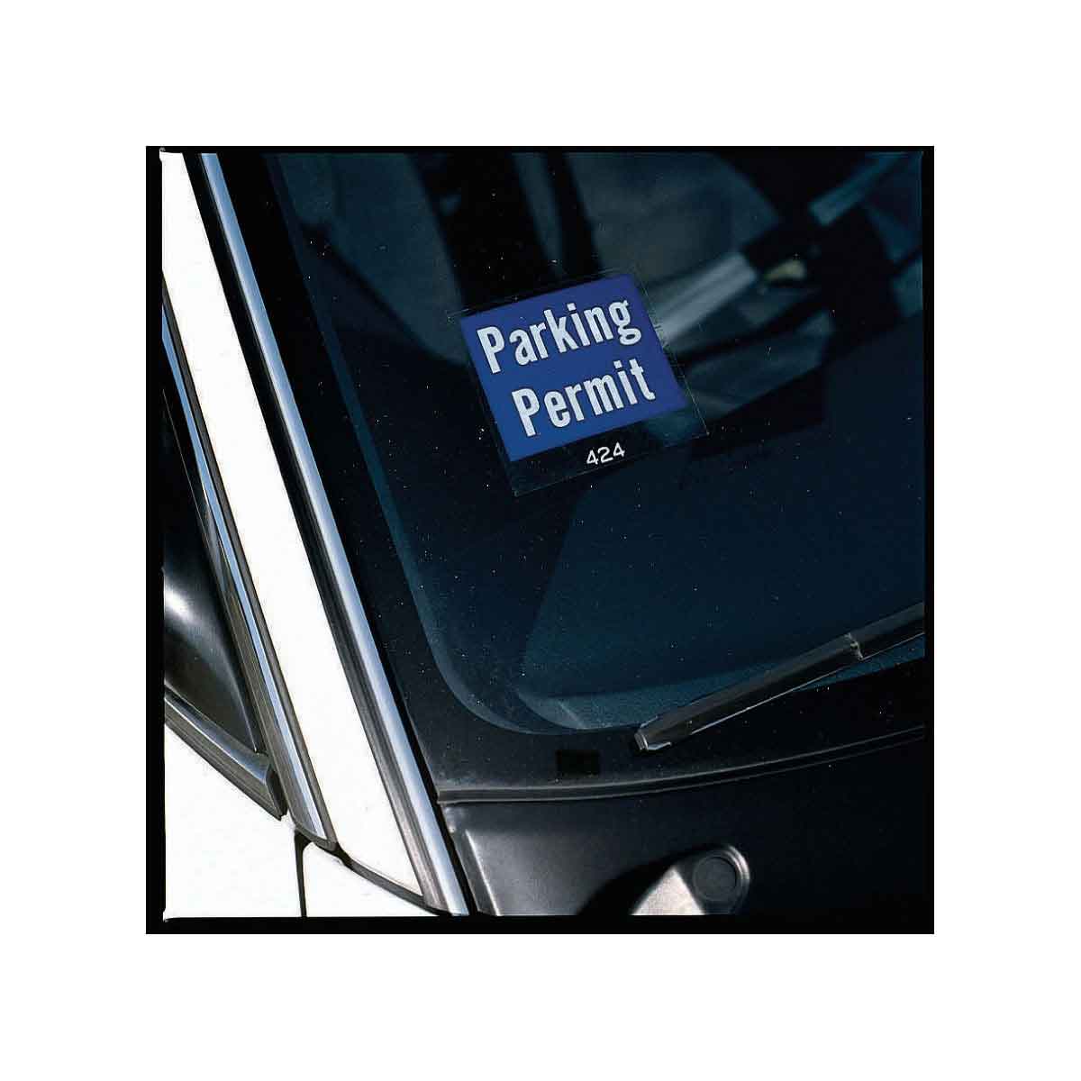 WINDOW TAGS,401-500,BLUE 3"X3"