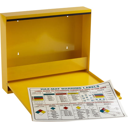 PRINZING SDS METAL CABINET YELLOW