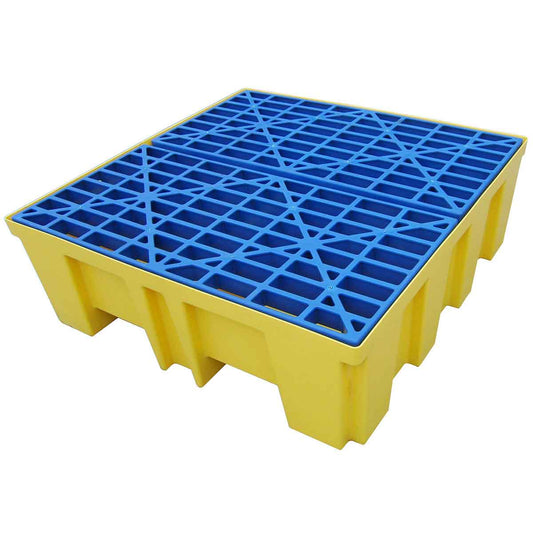 (PALLET) SC-DP4, 4 DRUM SPILL PALLET