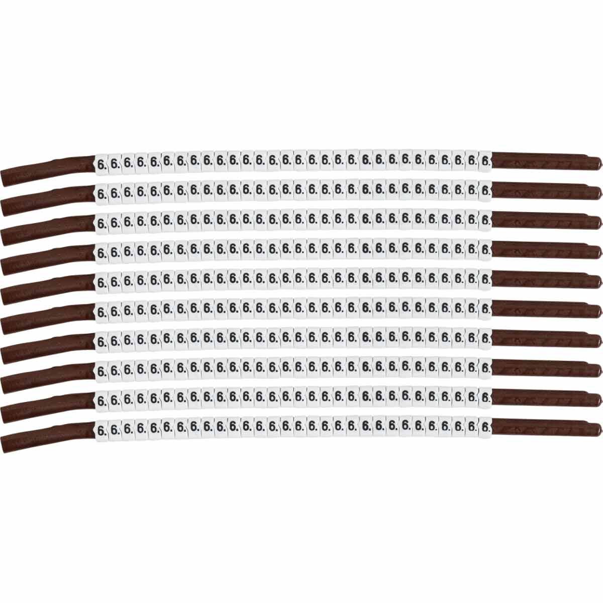 ClipSleeve Wire Marker Size 15 Legend 6