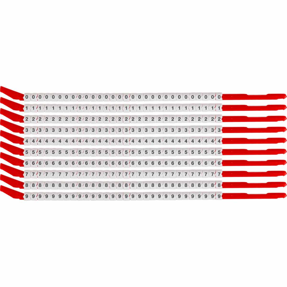 ClipSleeve Wire Marker Size C Legend 10