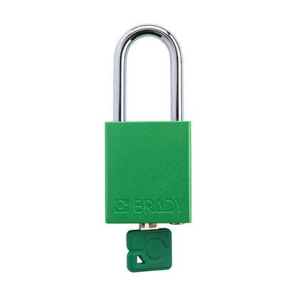 Padlock Alum GRN 1.5in Steel KeyCode9