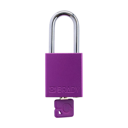 ALU Padlock KD Steel Shackle PRP Ea